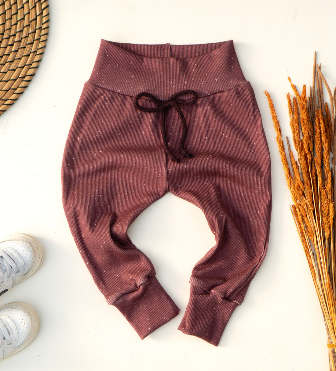 bequeme Hose auf Ribjersey in der Grösse 74