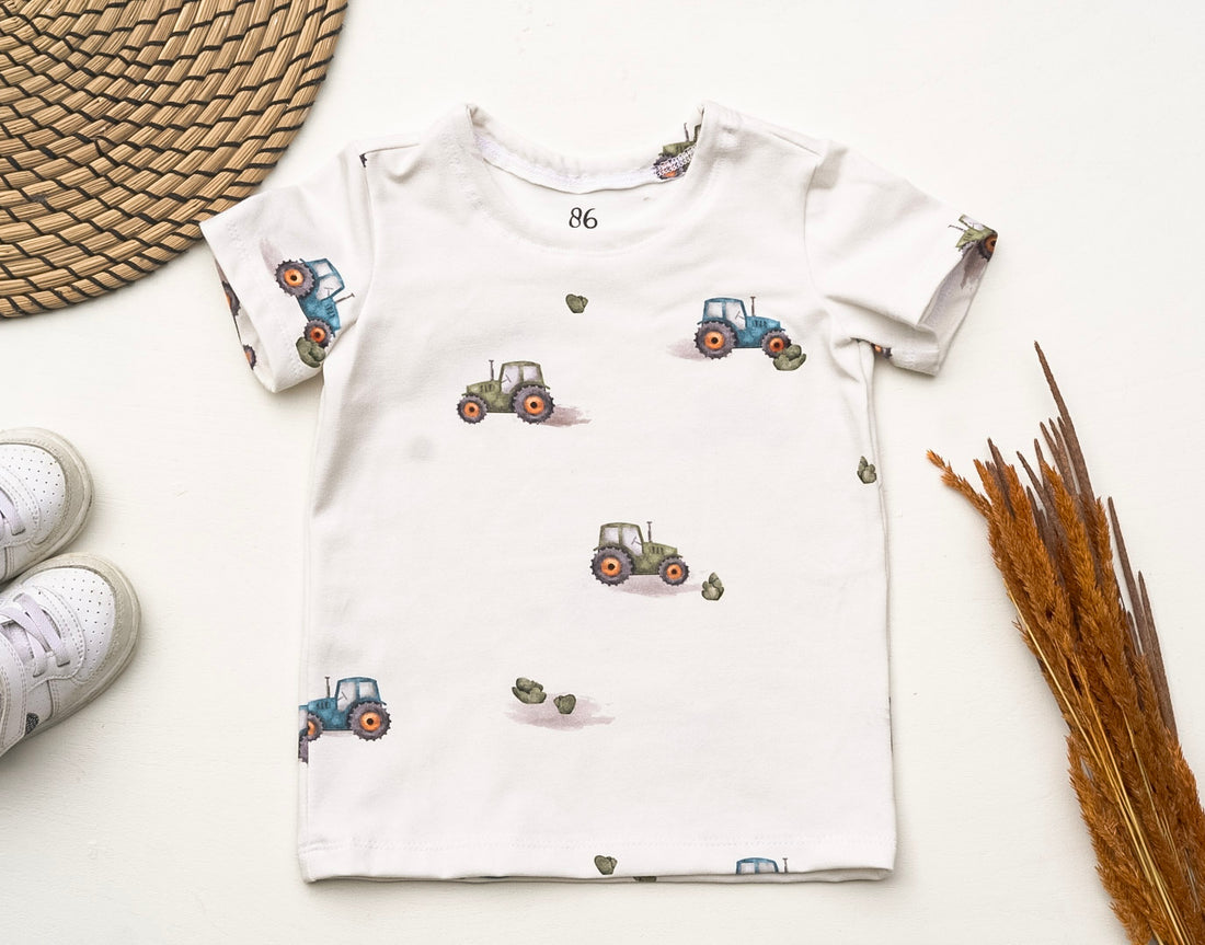 T-Shirt mit süssen Äffchen in der Grösse 86