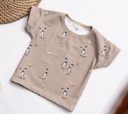 Kurzarmshirt in Wunschgrösse und Farbe