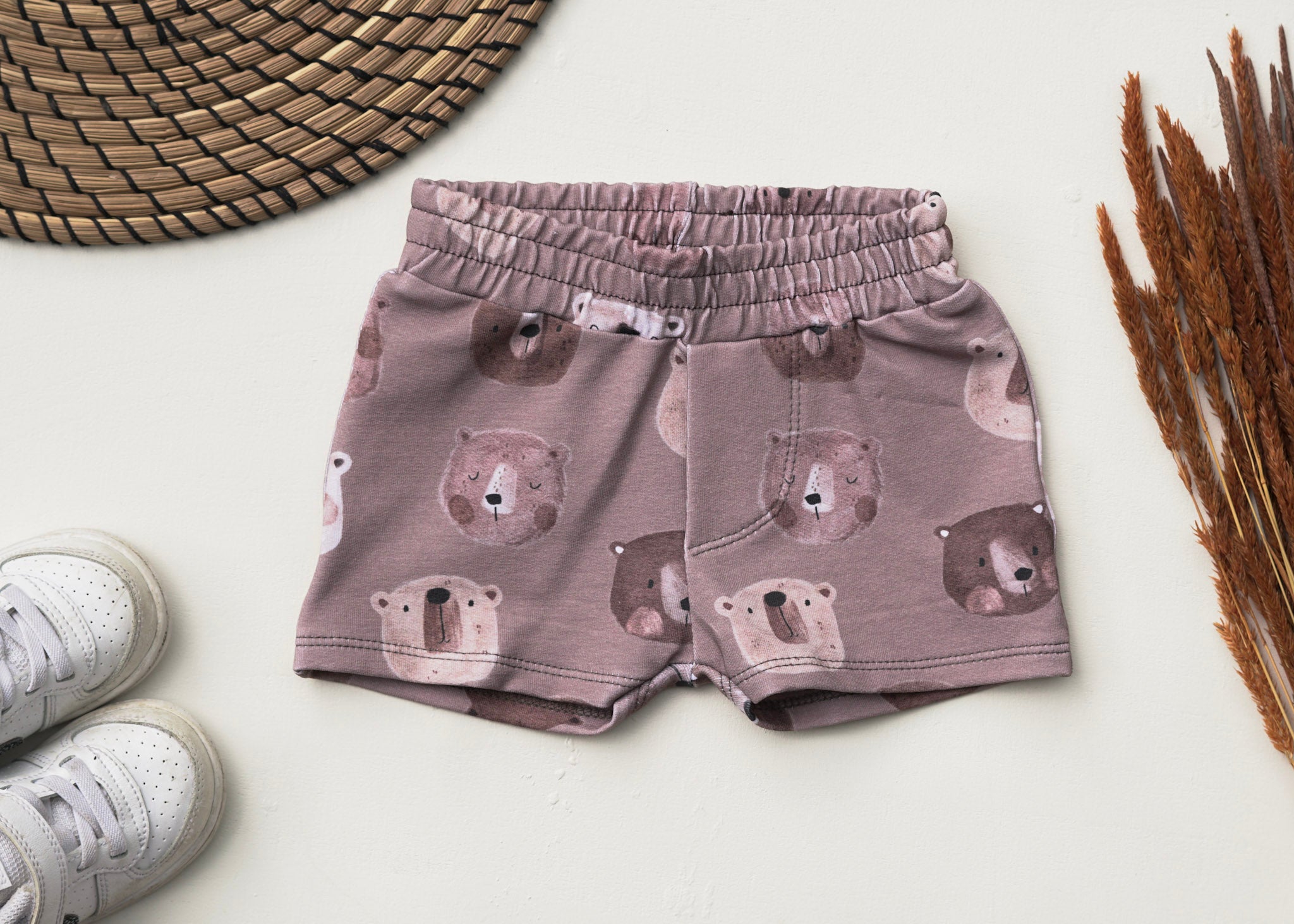 Baggyshorts süsser Bär Grösse 62