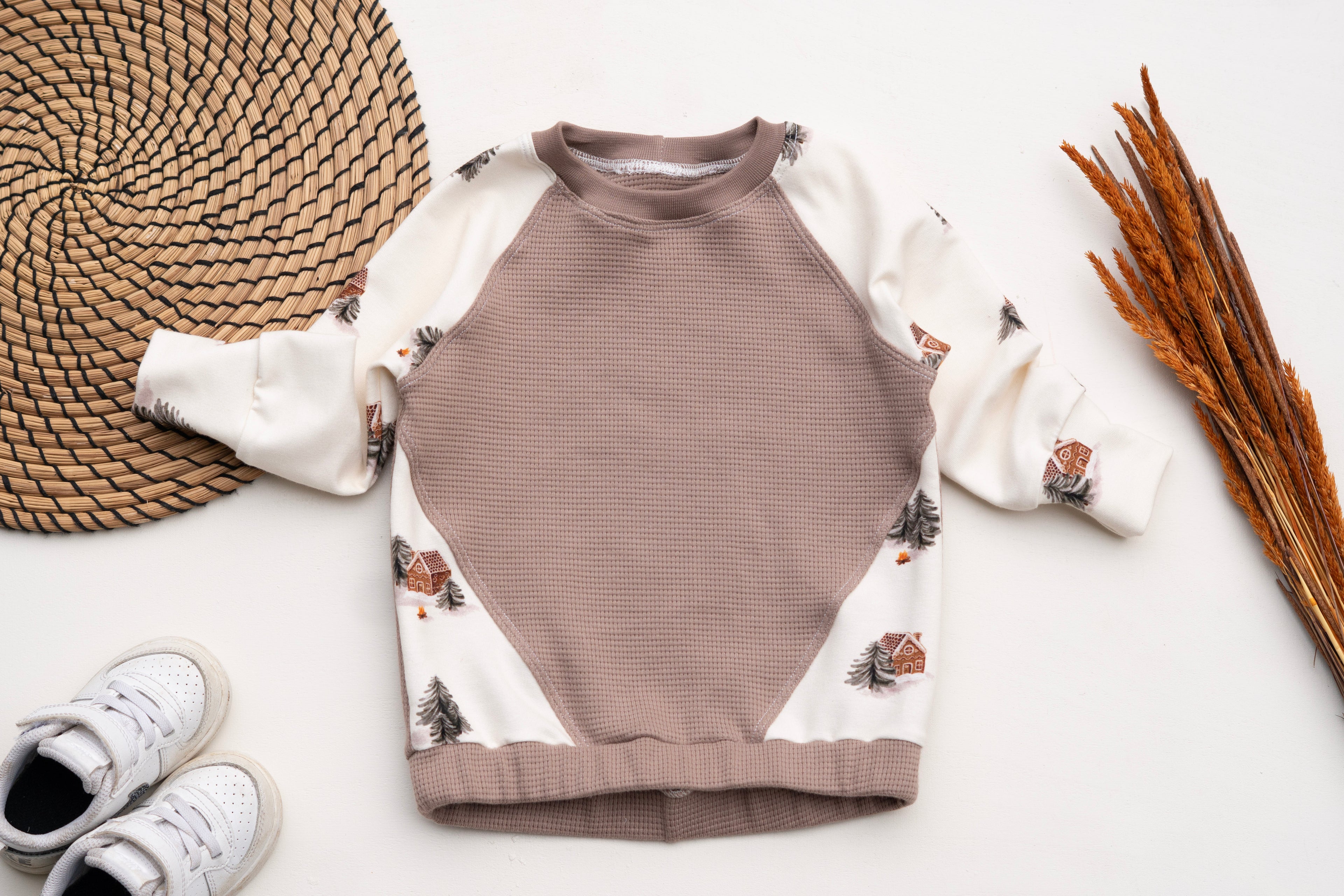 Sweater mit Wintermotiv Grösse 74