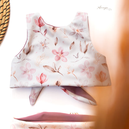 Bikini mit Blumenmotiv in der Grösse 122/128